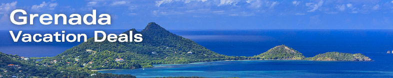 View of Hillsborough and its beautiful bay, Grenada